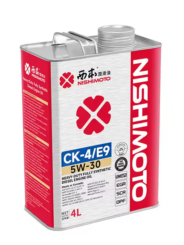 CK-4/E9 5W30 4L front pack