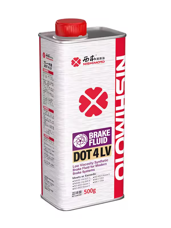 NISHIMOTO Brake Fluid DOT 4 LV 4L front pack