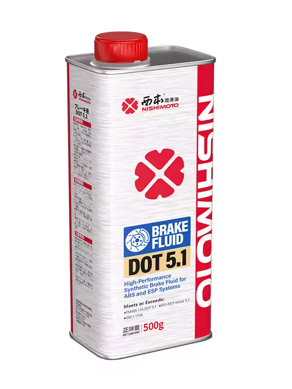 NISHIMOTO Brake Fluid DOT 5.1 4L front pack