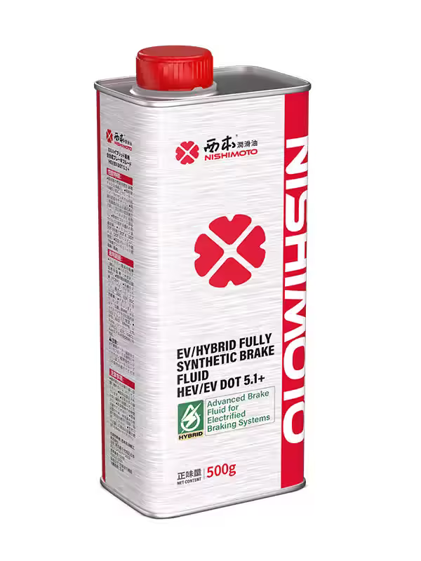 NISHIMOTO EV/Hybrid Fully Synthetic Brake Fluid HEV/EV DOT 5.1+ 4L front pack