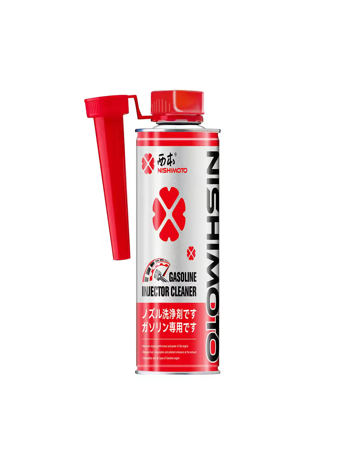 NISHIMOTO Gasoline Injector Cleaner 4L front pack